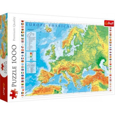 Casse-Tête / 1000 mcx : Carte de l'Europe